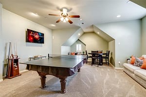 Image of game room painted by Bear Creek Painting